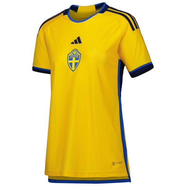 Camiseta Suecia Primera Mujer 2022-2023